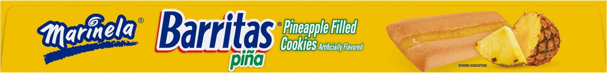 slide 7 of 9, Marinela Barritas Piña Filled Cookies, 8 packs, Pineapple Cookie Bars, 18.88 oz Multipack, 8 ct