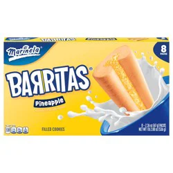 Marinela Barritas Piña Filled Cookies, 8 packs, 18.88 oz