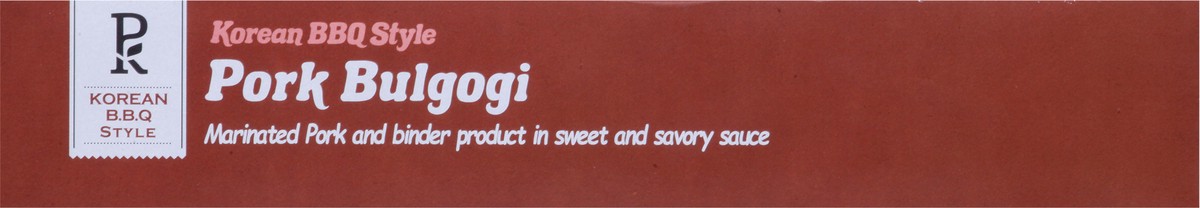 slide 12 of 13, PK Korean BBQ Style Pork Bulgogi 16 oz, 16 oz