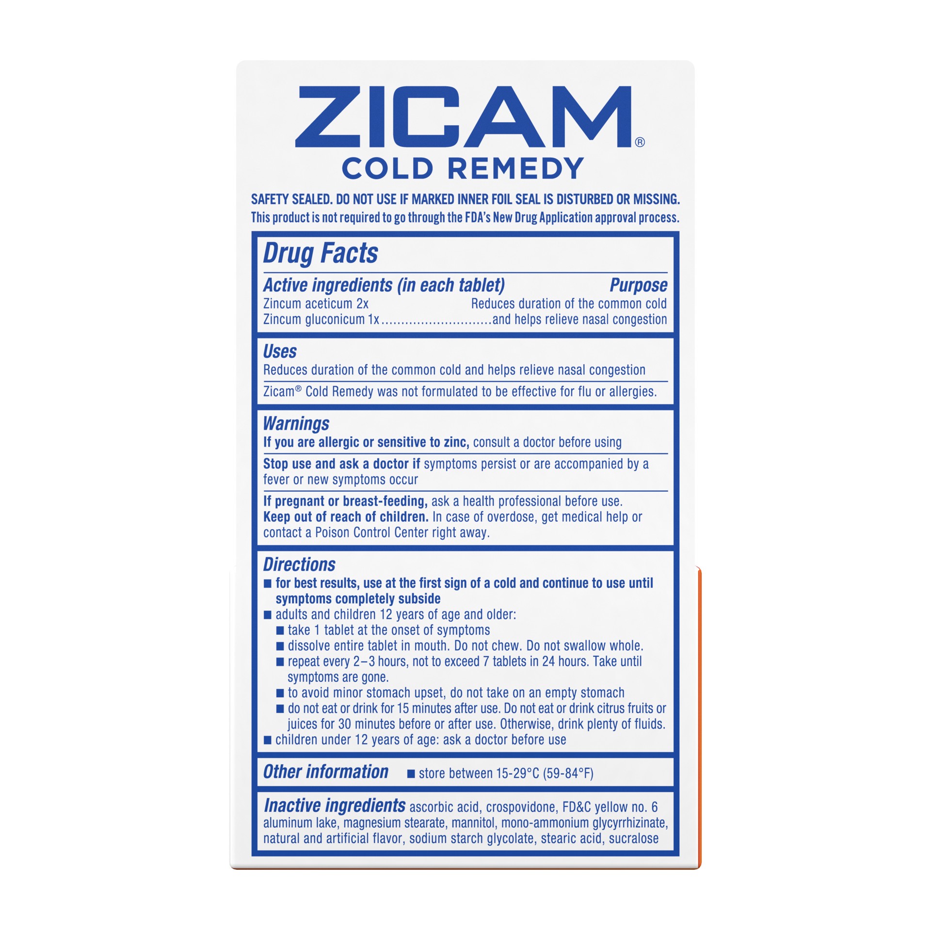 slide 3 of 4, Zicam Zinc Cold Remedy RapidMelts Quick-Dissolve Tablets Citrus Flavor 25ct, 25 ct