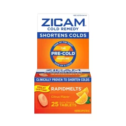 Zicam Cold Remedy Citrus Radpidmelts Quick Dissolve Tablets