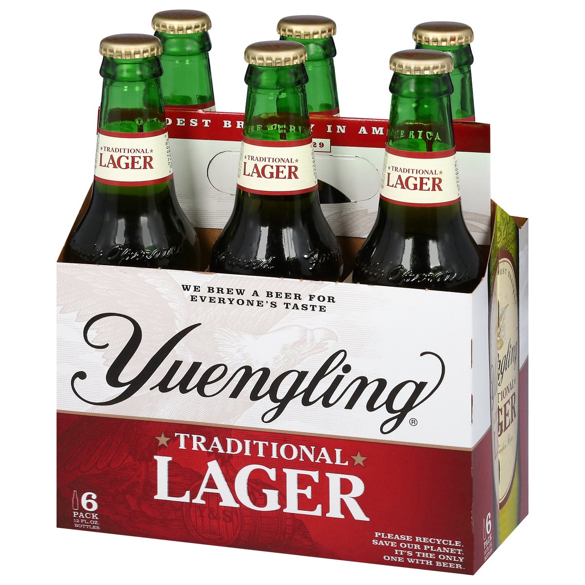 slide 10 of 11, Yuengling Lager Beer 6 - 12 fl oz Bottles, 6 ct; 12 oz