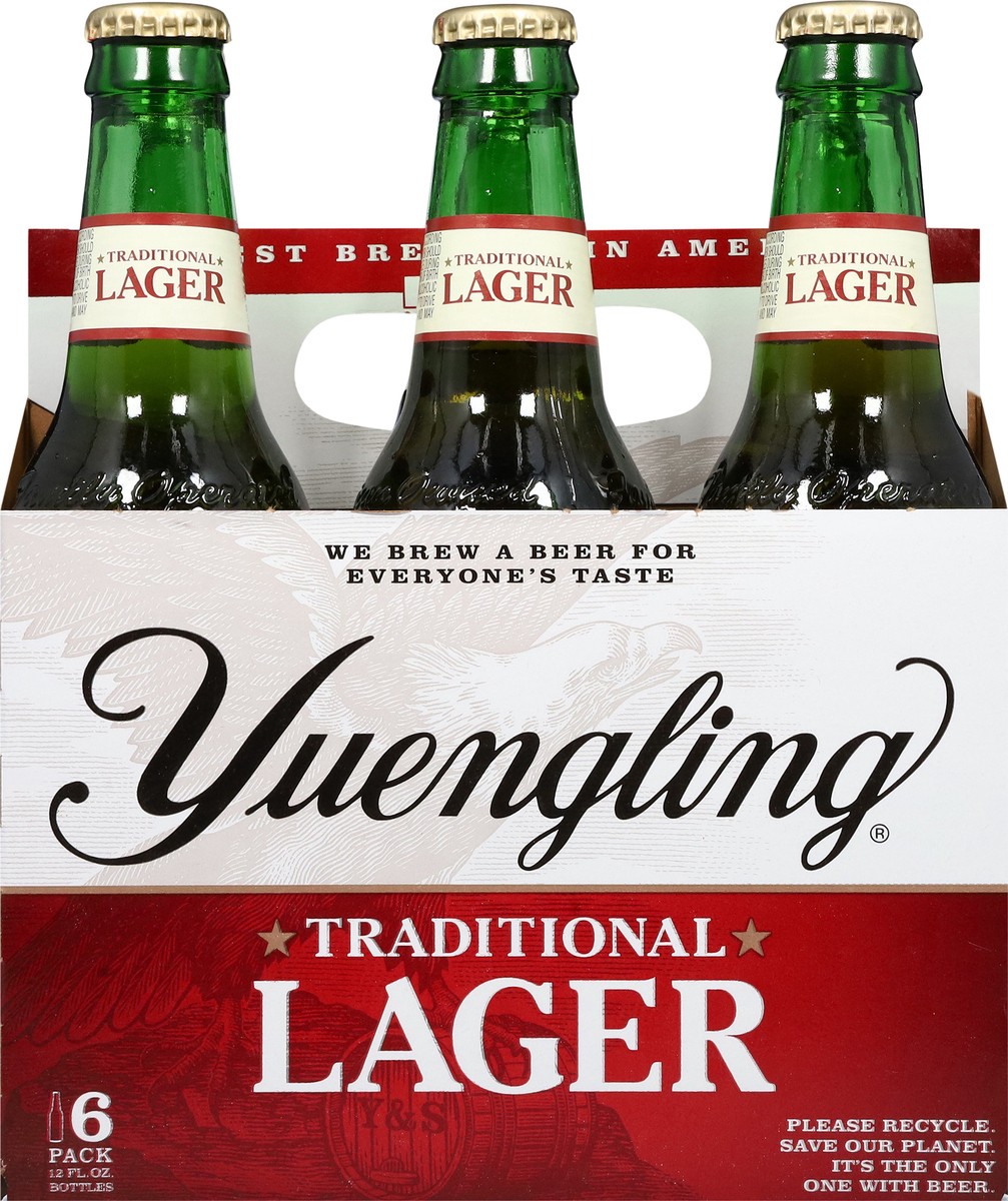 slide 9 of 11, Yuengling Lager Beer 6 - 12 fl oz Bottles, 6 ct; 12 oz