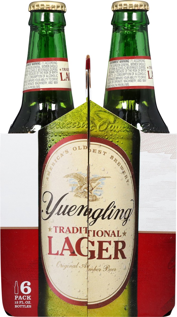 slide 11 of 11, Yuengling Lager Beer 6 - 12 fl oz Bottles, 6 ct; 12 oz