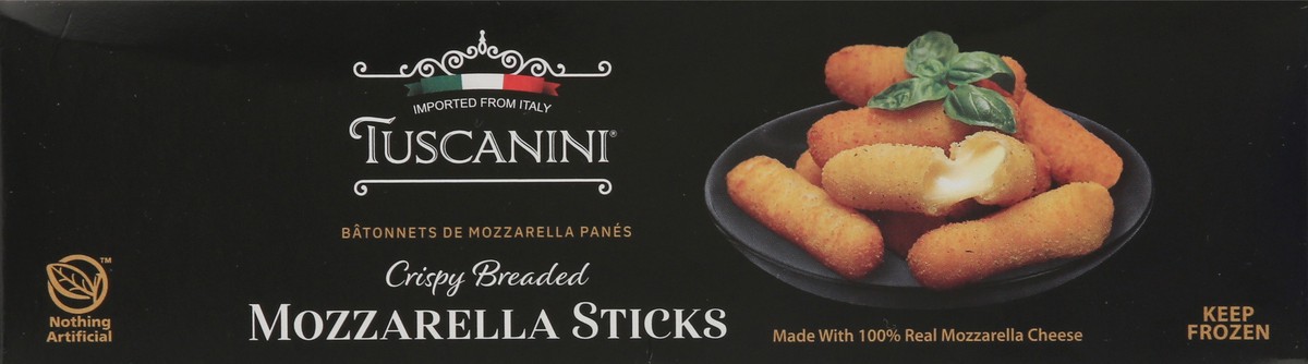 slide 6 of 13, Tuscanini Mozzarella Sticks, Crispy Breaded, 7 oz