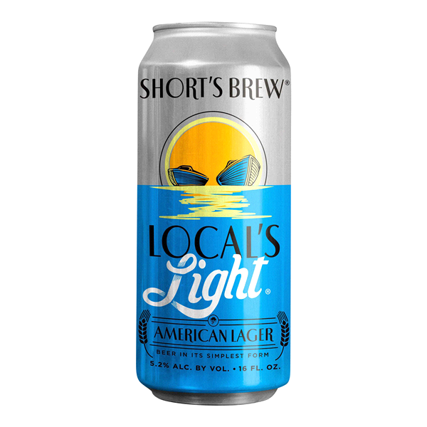 slide 1 of 1, Short's Brewing Company Shorts Locals Light Single Can 16 Oz, 16 oz