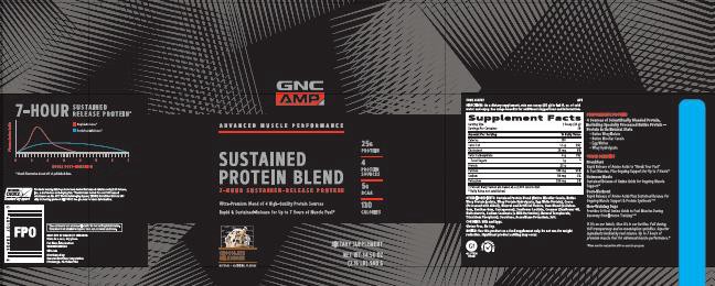slide 2 of 2, GNC Sustained Protein Blend 34.56 oz, 34.56 oz
