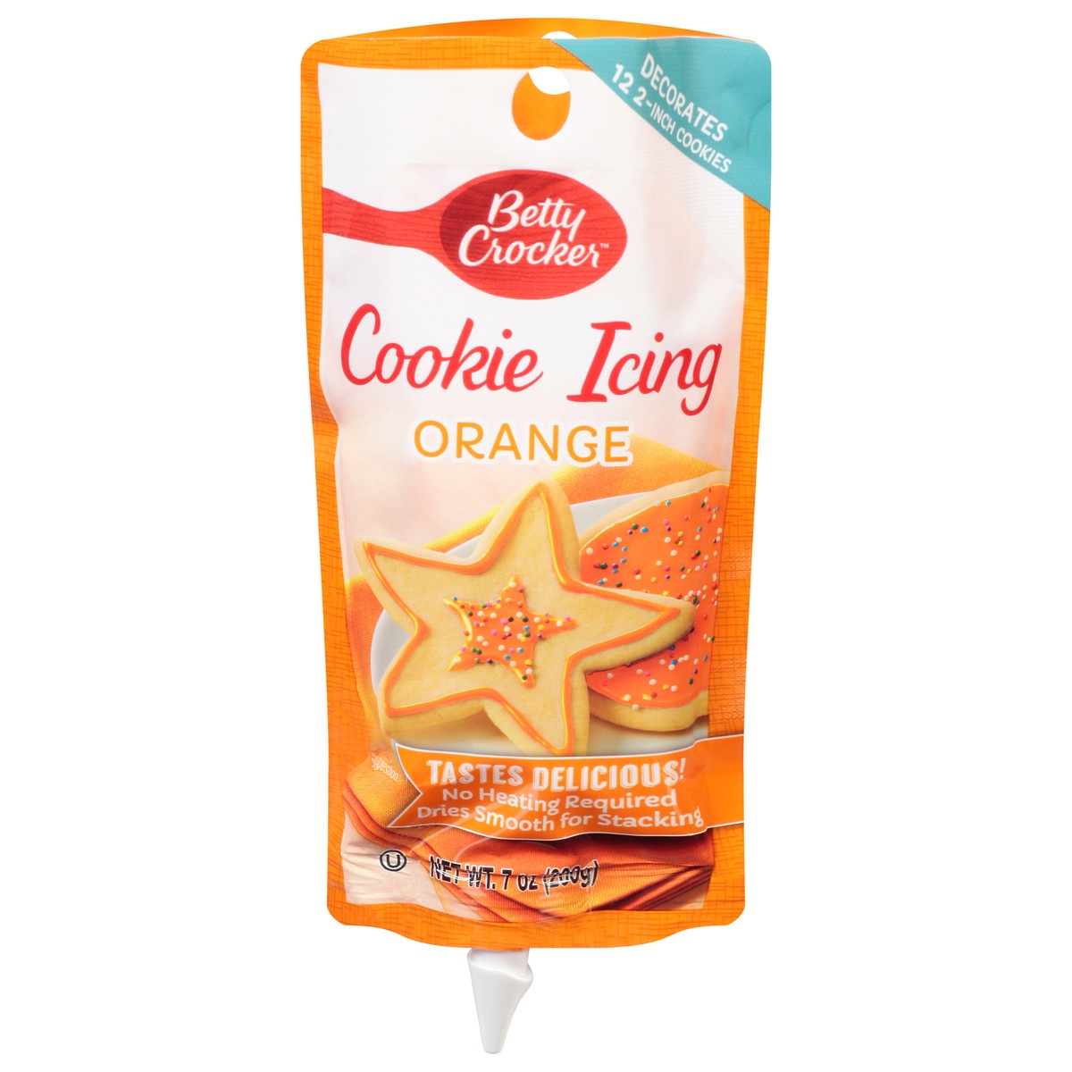 slide 1 of 9, Betty Crocker Orange Cookie Icing, 7 oz
