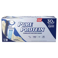 Pure Protein High Protein Meal Replacement Bar, Raspberry Vanilla
