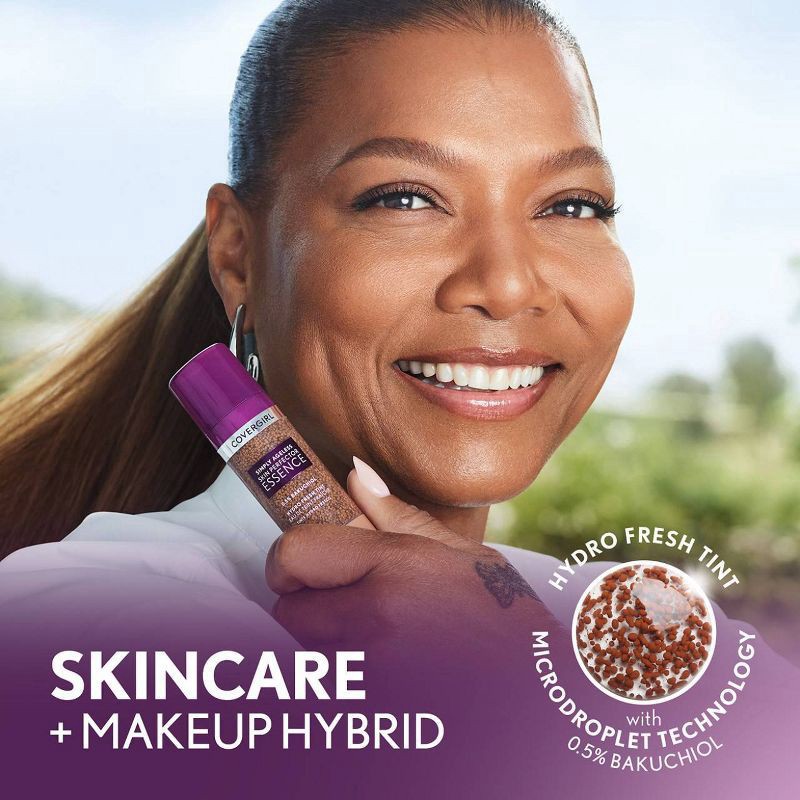 slide 10 of 14, CoverGirl Simply Ageless Skin Perfector Essence, 1 fl oz