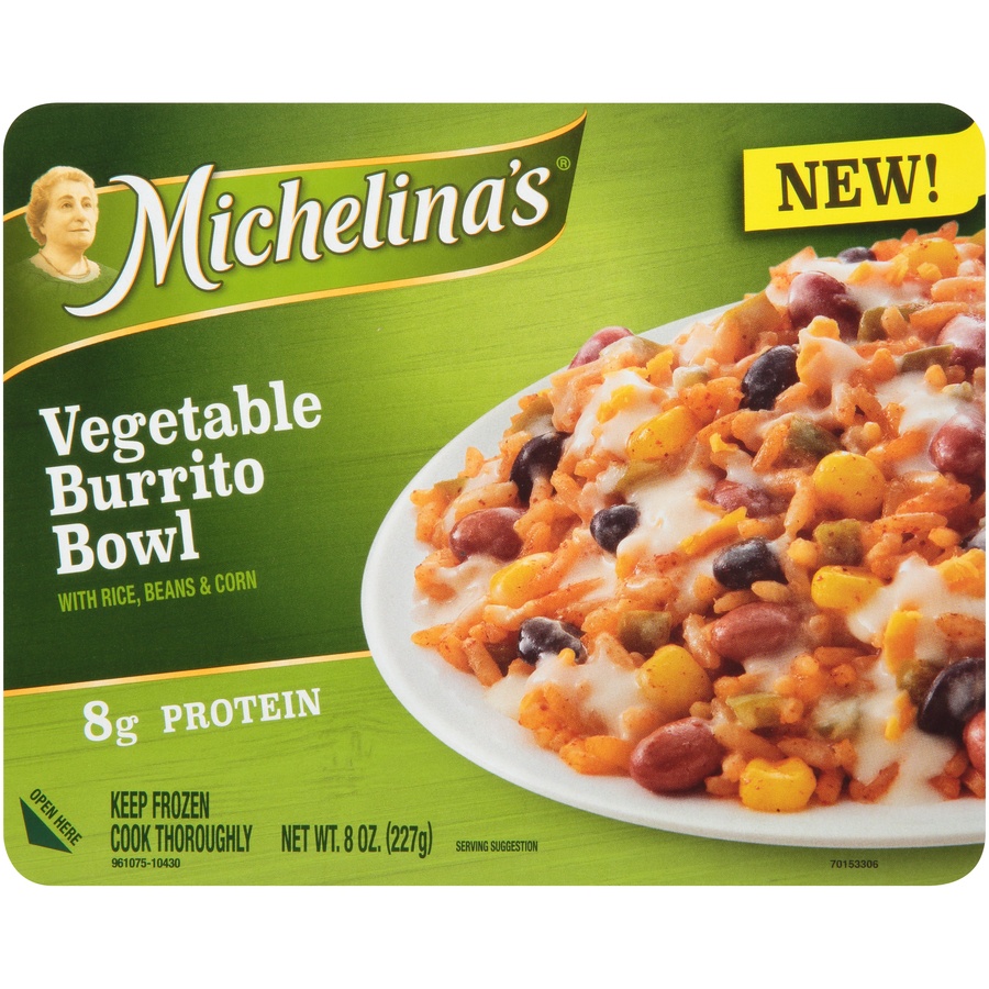 slide 1 of 3, Michelina's Burrito Bowl, 8 oz