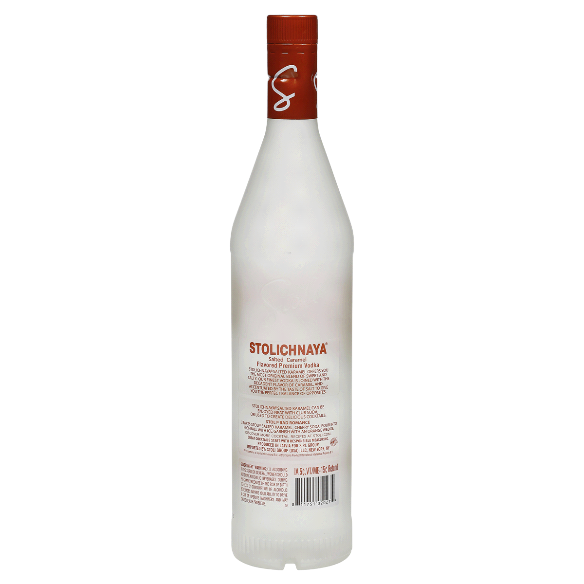 slide 2 of 2, Stolichnaya Salted Karamel Vodka, 750 ml