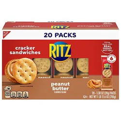 Ritz Peanut Butter Sandwich Crackers - 20 Count