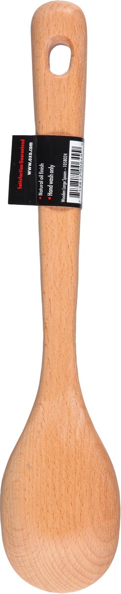 slide 3 of 9, OXO Good Grips Wooden Spoon Large 1 ea, 1 ct