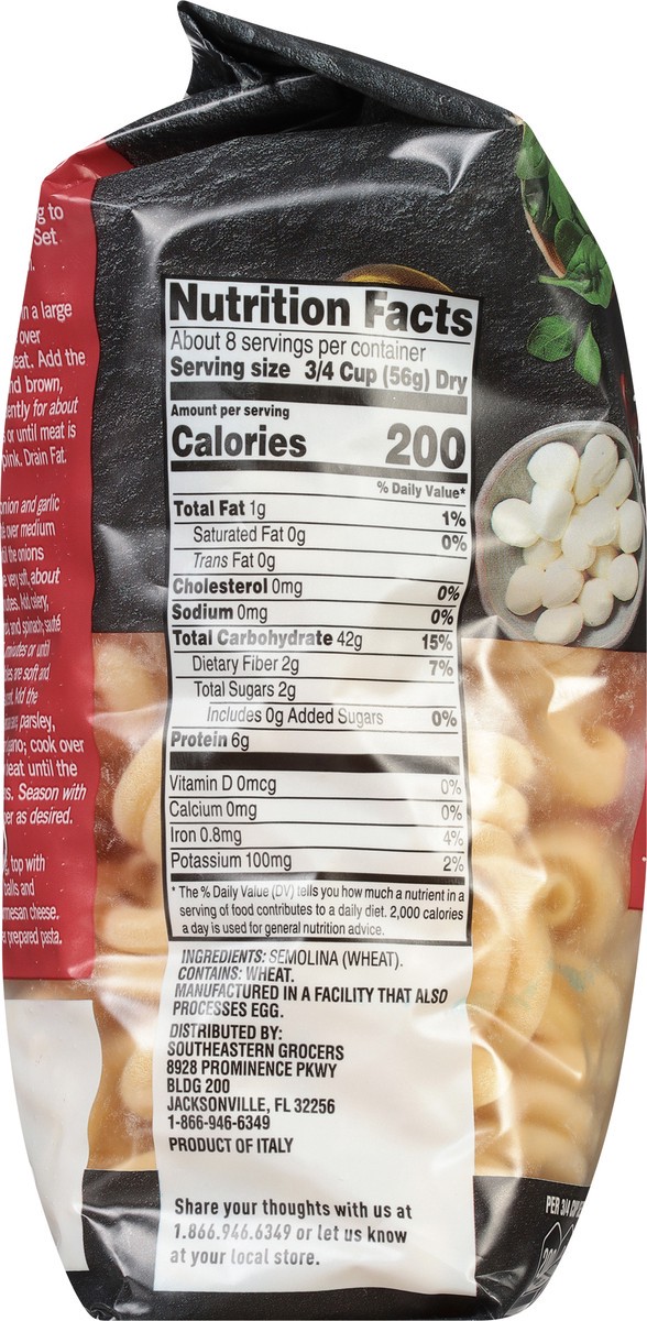 slide 6 of 9, SE Grocers  Prestige Bronze Cut Trottole, 16 oz