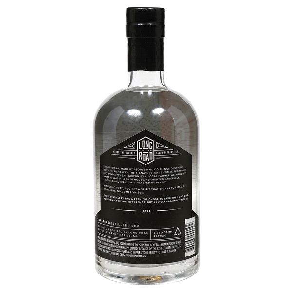 slide 4 of 5, Long Road Distillers Vodka, 750 ml