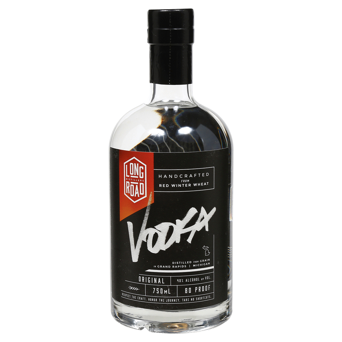 slide 1 of 5, Long Road Distillers Vodka, 750 ml