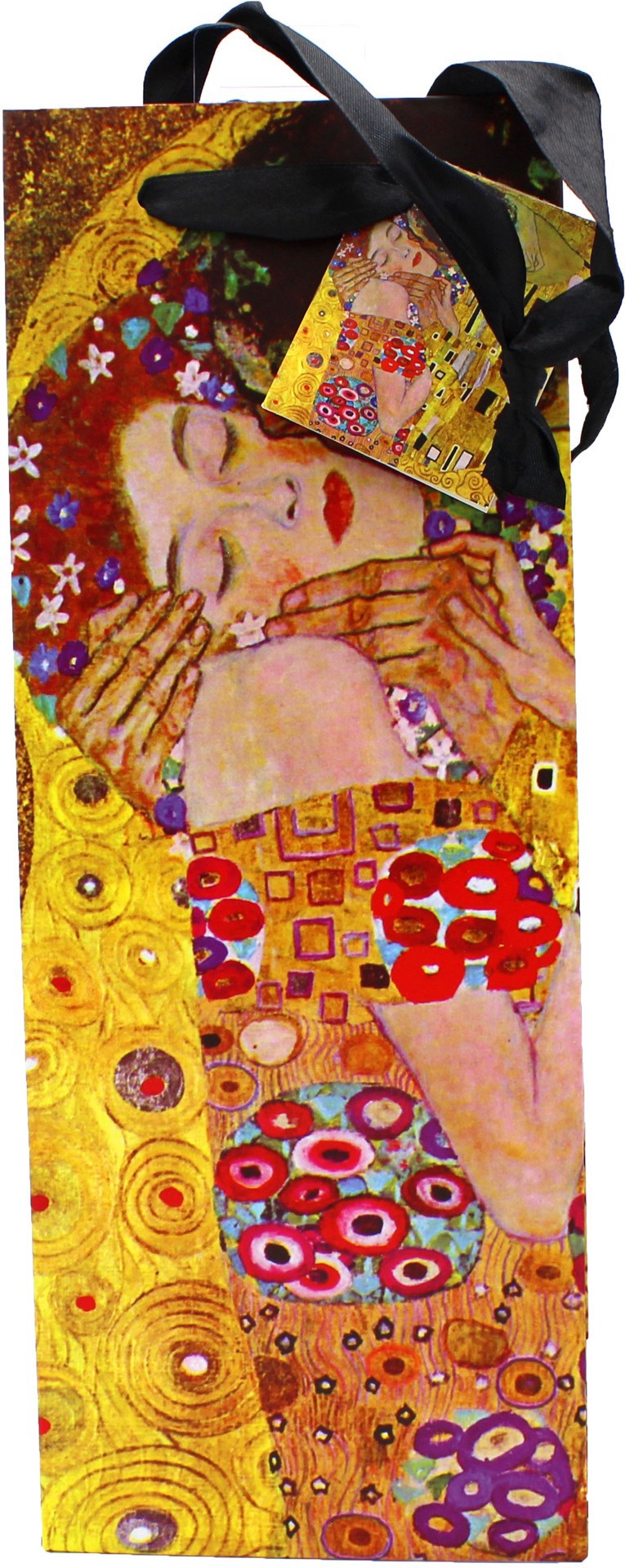 slide 1 of 1, Wrap-Art The Kiss Wine Bag, 1 ct