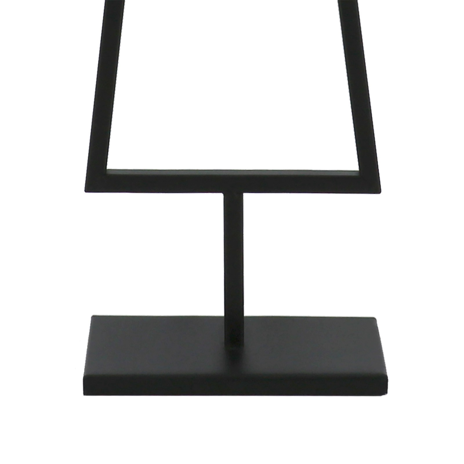 slide 3 of 3, Black Metal Triangle Tree Tabletop Decor By Ashland, 27 in