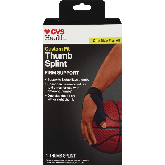 slide 1 of 1, CVS Health Thumb Splint, 1 ct