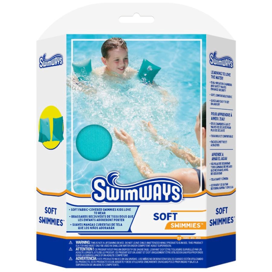 slide 1 of 1, Swimways Soft Swimmies, 1 pair
