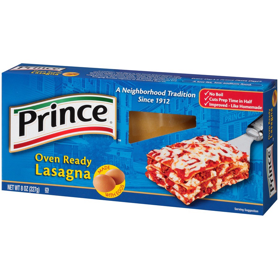 slide 6 of 8, Prince Oven Ready Lasagna, 8 oz