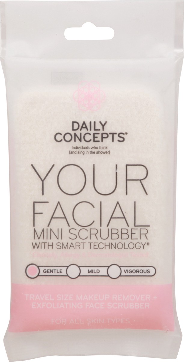 slide 1 of 9, Daily Concepts Mini Your Facial Face Scrubber 1 ea, 1 ct