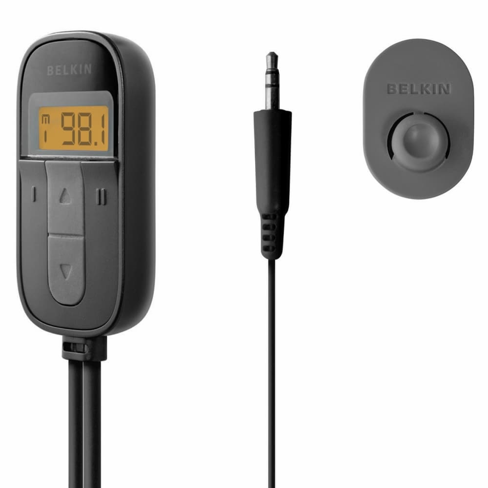 slide 1 of 1, Belkin Tunecast Universal Audio Transmitter - Black, 1 ct