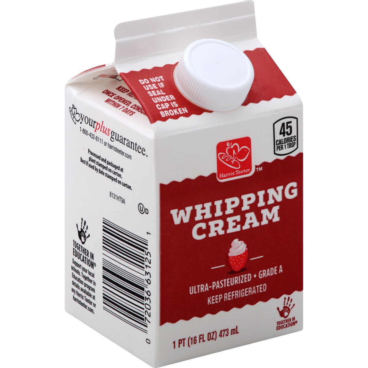 slide 2 of 10, Harris Teeter Whipping Cream, 16 oz