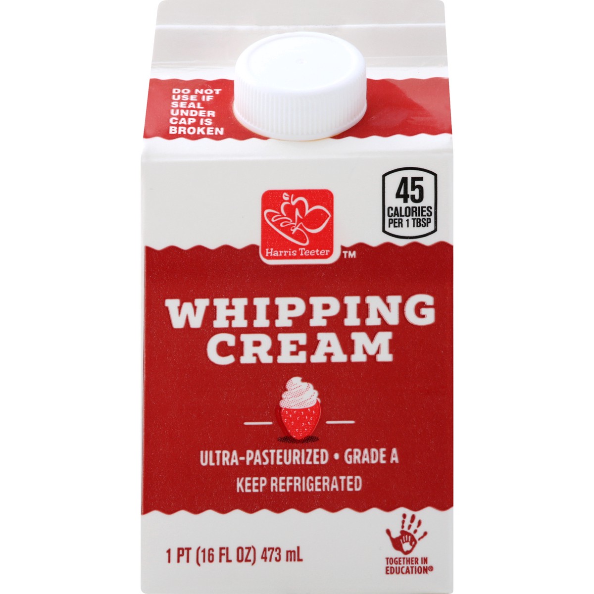 slide 9 of 10, Harris Teeter Whipping Cream, 16 oz