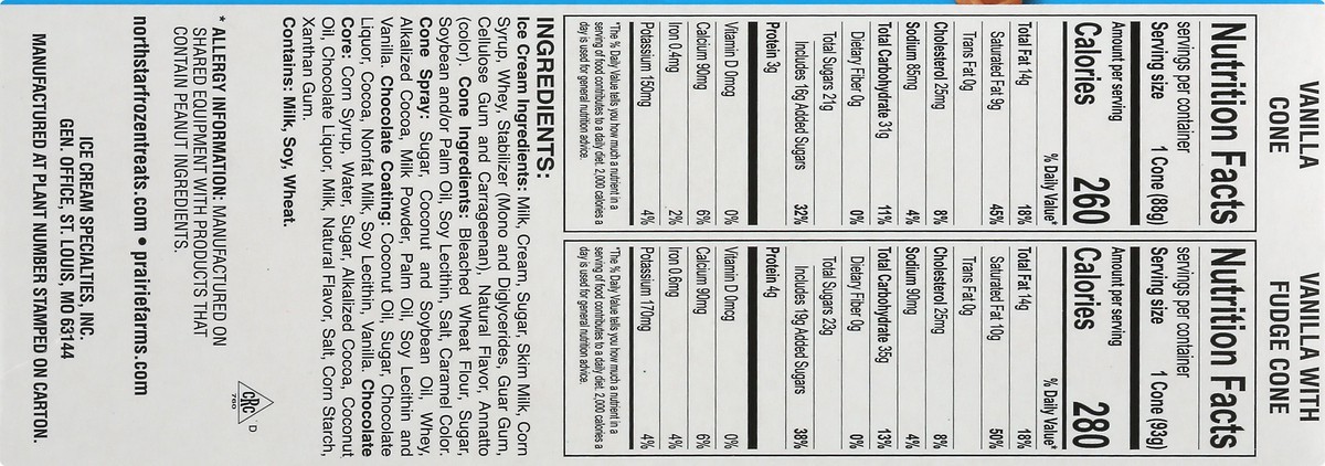 slide 7 of 13, North Star Just Dipped Cones Ice Cream 6 ea, 6 ct