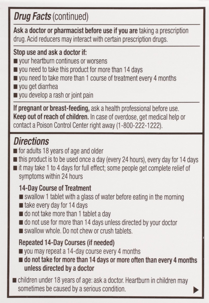 slide 9 of 10, TopCare Health 20 mg Omeprazole 14 Tablets, 14 ct