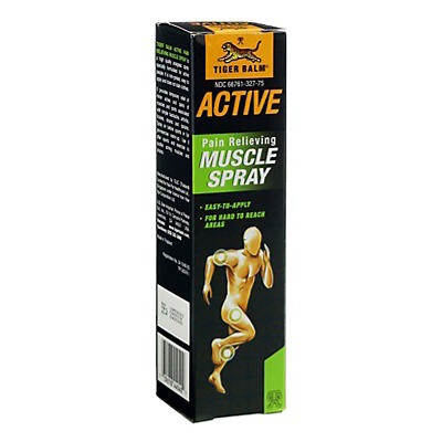 slide 1 of 1, Tiger Balm Pain Relieving Muscle Spray, 2.53 fl oz