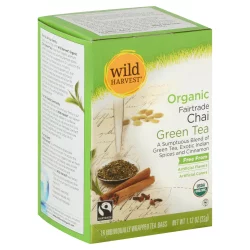 Wild Harvest Organic Green Chai Tea - 16 ct