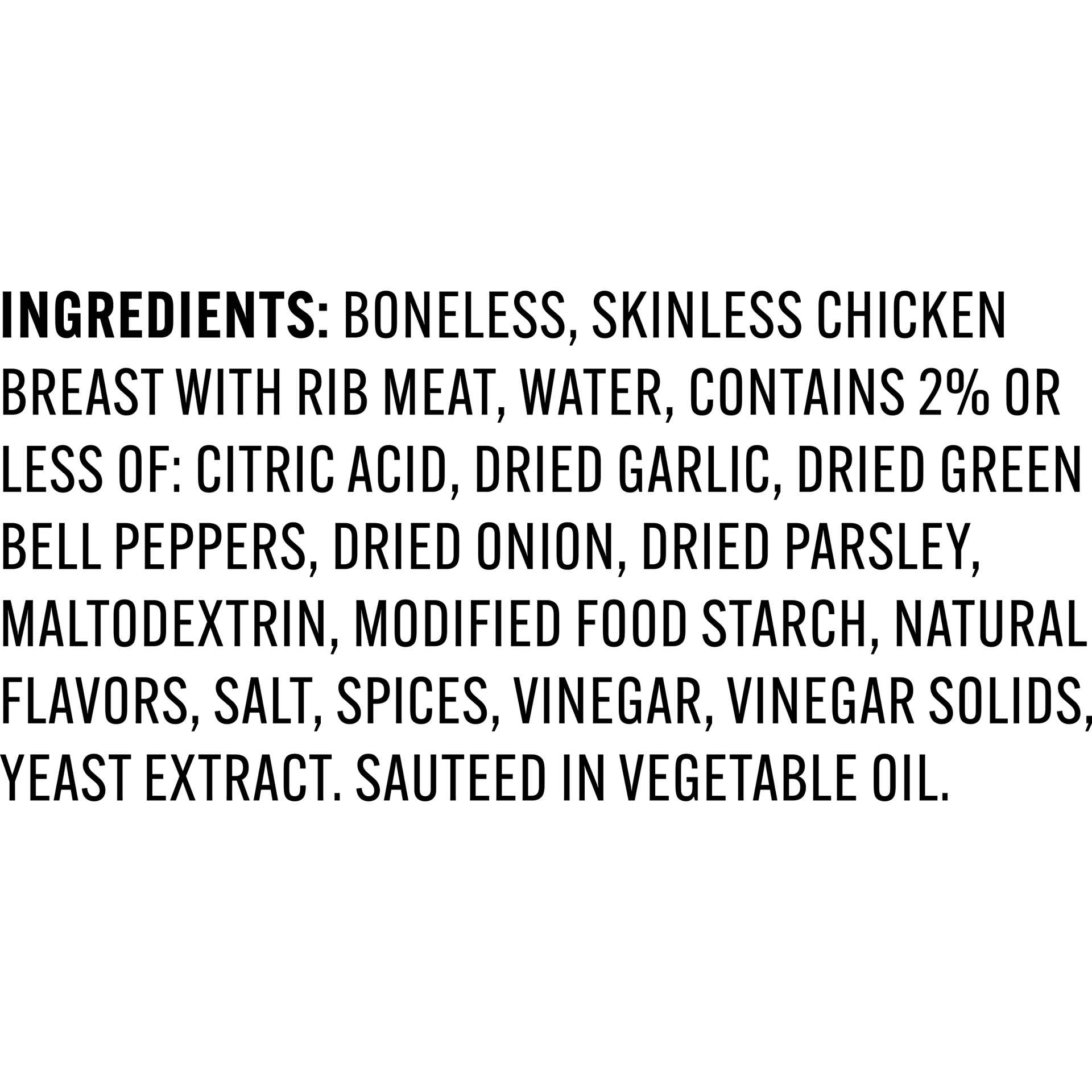 slide 4 of 8, Tyson Black Pepper Herb Seasoned Chicken Breast Strips, 20 oz. (Frozen), 20 oz