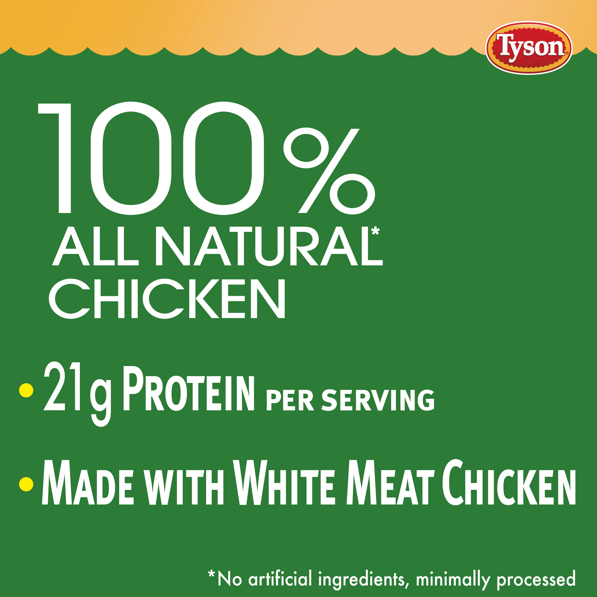 slide 8 of 8, Tyson Black Pepper Herb Seasoned Chicken Breast Strips, 20 oz. (Frozen), 20 oz