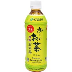 Ito En Unsweetened Matcha Genmaicha - 16.9 fl oz