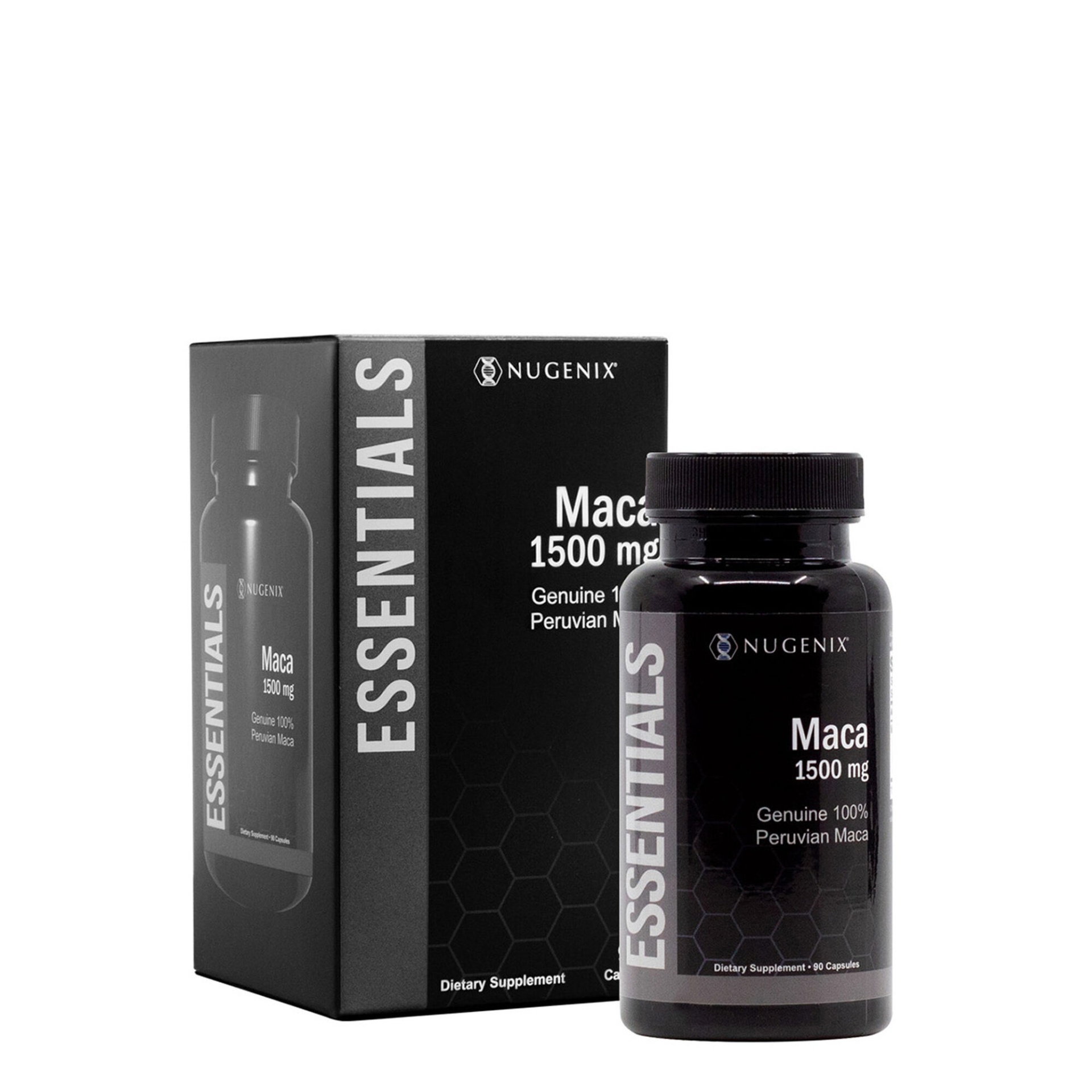 slide 1 of 1, Nugenix Essentials Maca 1500mg, 90 ct