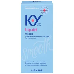 K-Y Liquid Classic Smooth Personal Lubricant 2.4 fl oz