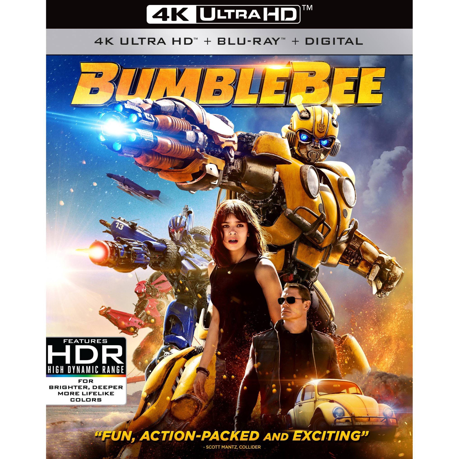 slide 1 of 1, Bumble Bee 4K Ultra HD + Bluray, 1 ct