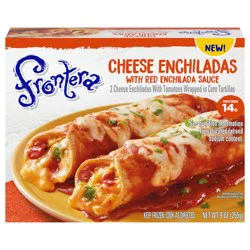 Frontera Cheese Enchiladas With Red Enchilada Sauce, Frozen Meal, 9 oz.