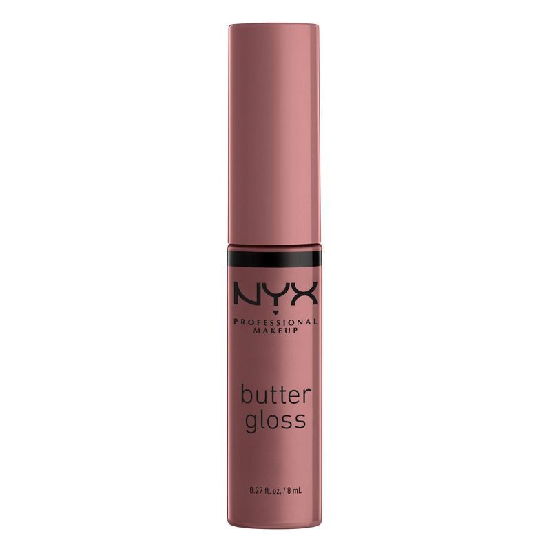 slide 3 of 8, NYX Professional Makeup Butter Lip Gloss - Non-sticky Lip Gloss - 42 Salty Coco - 0.27 fl oz, 1 ct