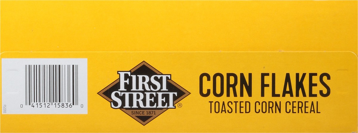 slide 8 of 14, First Street Cereal Corn Flakes Toasted, 24 oz