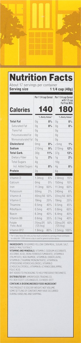 slide 9 of 14, First Street Cereal Corn Flakes Toasted, 24 oz