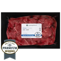 Lunds & Byerlys Premium Choice Beef Stew Meat