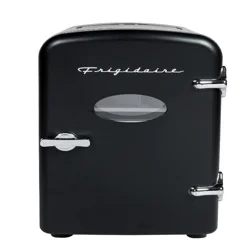 Frigidaire Retro Mini Fridge in Black - 0.3 cu ft