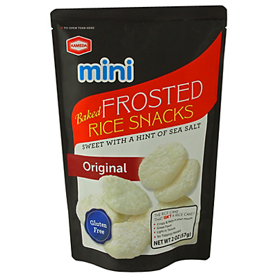 slide 1 of 1, Kameda Rice Snack Mini Ginger Frost, 2 oz