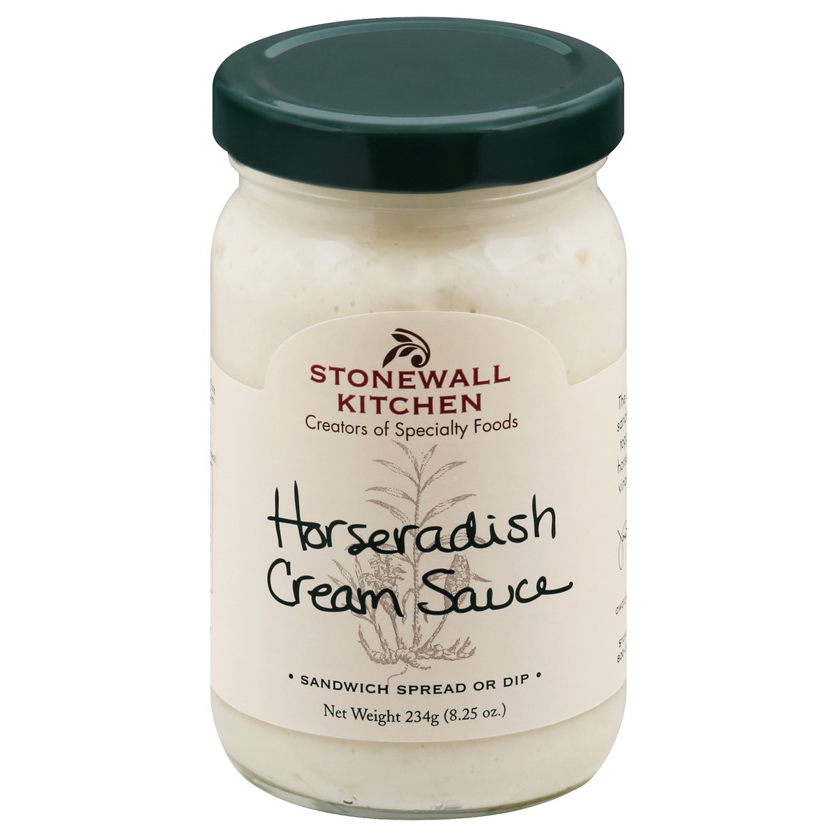 slide 4 of 12, Stonewall Kitchen Horseradish Cream Sauce 234 g, 234 g