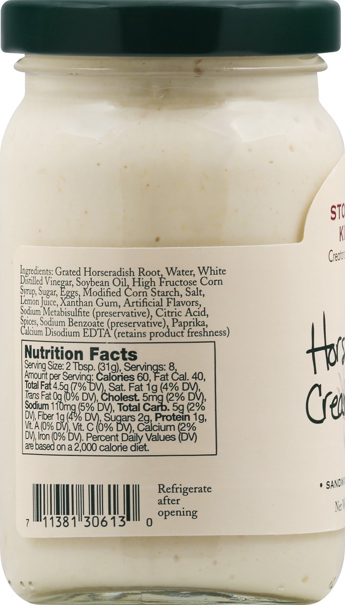 slide 8 of 12, Stonewall Kitchen Horseradish Cream Sauce 234 g, 234 g