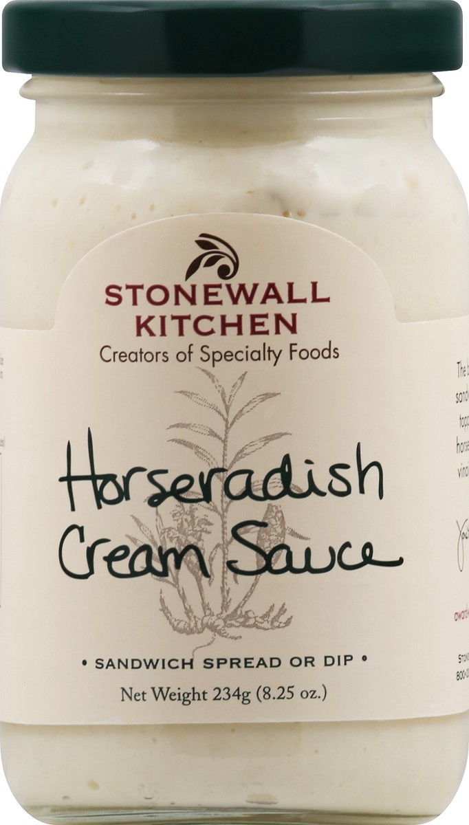 slide 1 of 12, Stonewall Kitchen Horseradish Cream Sauce 234 g, 234 g